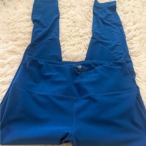 90 Degree By Reflex Vibrant Blue Leggings